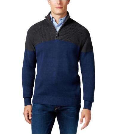 Tricots St Raphael Mens Texture Colorblock Pullover Sweater - XL