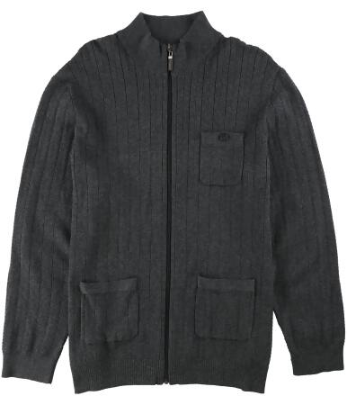 Tasso Elba Mens Soft Touch Fz Cardigan Sweater - S