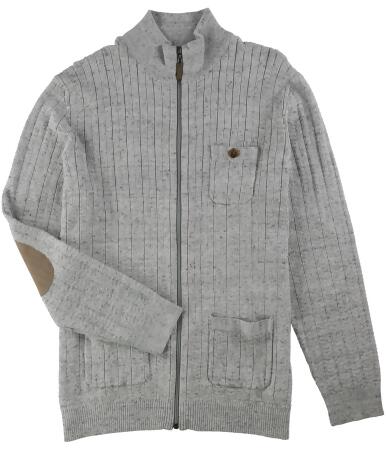 Tasso Elba Mens Soft Touch Fz Cardigan Sweater - L