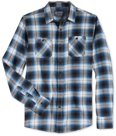 American Rag Mens Theo Plaid Button Up Shirt - S