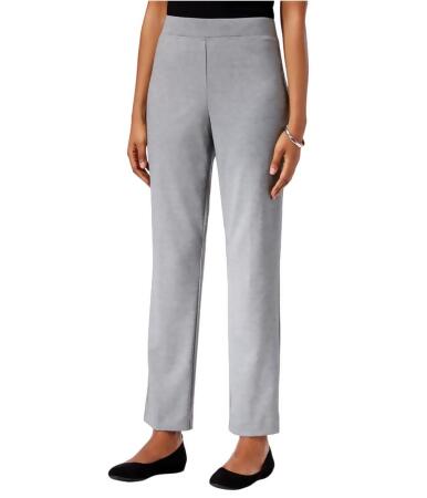 Alfred Dunner Womens Straight-Leg Ponte Casual Trousers - 14P