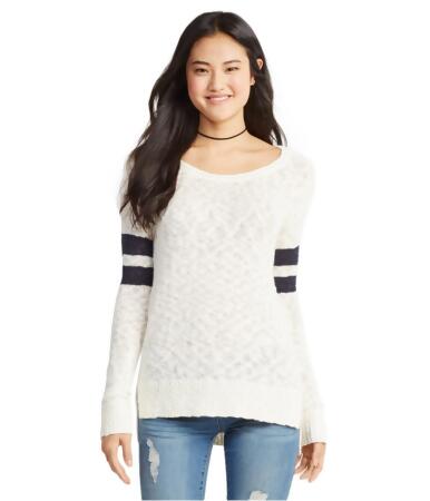 Aeropostale Womens Knit Striped Pullover Sweater - S