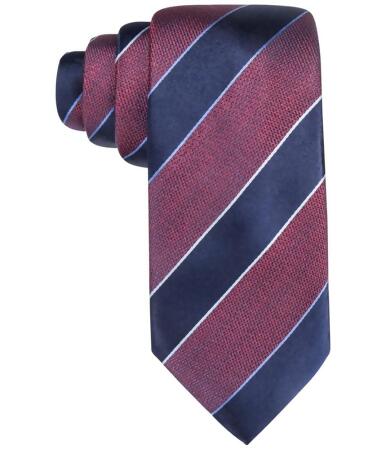 Tasso Elba Mens Core Navy Stripe Necktie - Classic (57 To 59 in.)