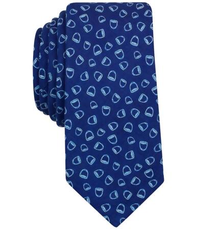 Bar Iii Mens Stirrup-Print Necktie - Classic (57 To 59 in.)