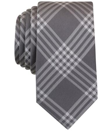 Bar Iii Mens Canton Plaid Necktie - Classic (57 To 59 in.)