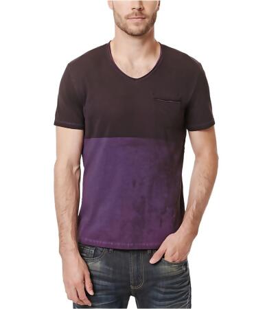 Buffalo David Bitton Mens Kiprint Colorblocked Basic T-Shirt - XL
