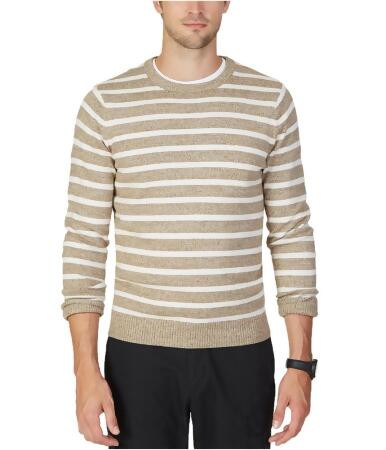 Nautica Mens Wide-Stripe Knit Sweater - 2XL