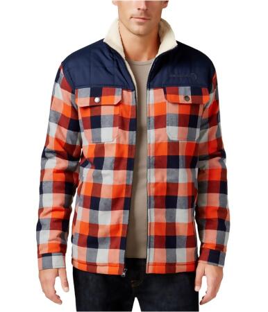 Free Country Mens Woodsman Sherpa Shirt Jacket - 2XL