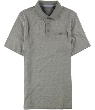 Tasso Elba Mens Birdseye Rugby Polo Shirt - S