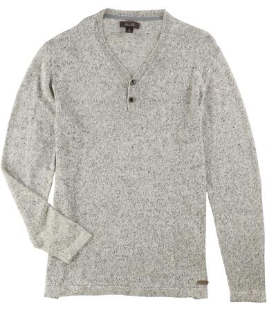 Tasso Elba Mens Marled Linen Pullover Sweater - L