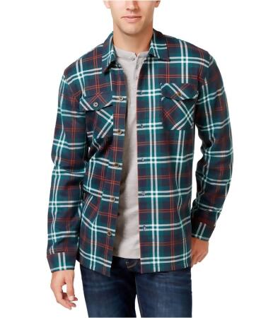 Weatherproof Mens Vintage Plaid Shirt Jacket - M