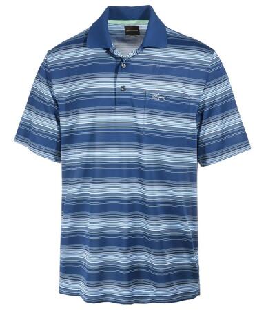 Greg Norman Mens Roadmap Performance Rugby Polo Shirt - S