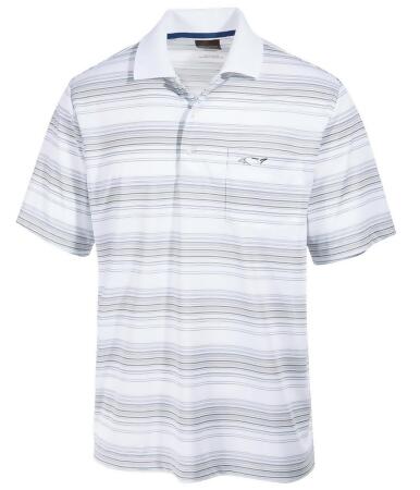 Greg Norman Mens Roadmap Performance Rugby Polo Shirt - S