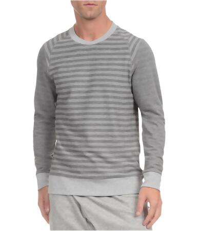 2 X Ist Mens Terry Striped Thermal Sweater - L
