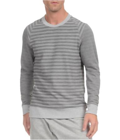 2 X Ist Mens Terry Striped Thermal Sweater - M