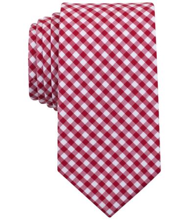 Bar Iii Mens Troy Checked Necktie - Classic (57 To 59 in.)