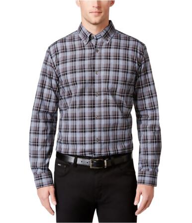 Tricots St Raphael Mens Plaid Button Up Shirt - 3XL