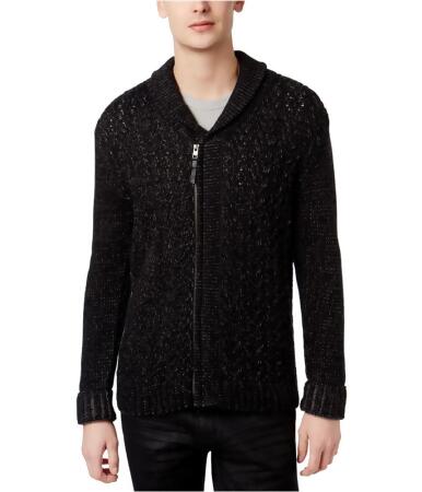 Retrofit Mens Shawl-Collar Knit Sweater - L