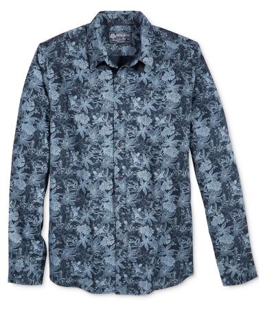 American Rag Mens Vintage Floral Button Up Shirt - S