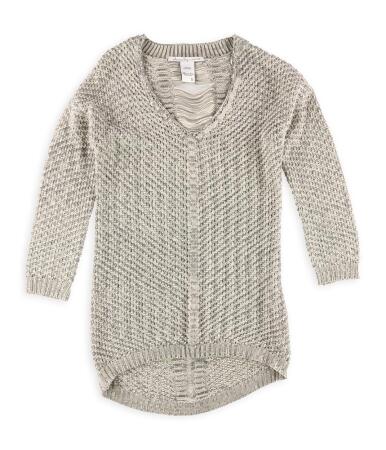 American Rag Womens Contrast-Back Knit Sweater - S