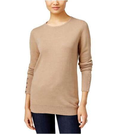 Jm Collection Womens Button-Cuff Knit Sweater - 2XL