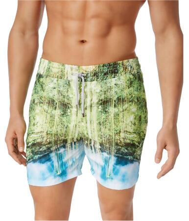 Velero Mens Rainforest Swim Bottom Board Shorts - M