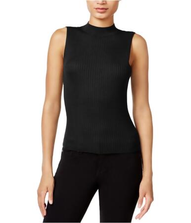 Bar Iii Womens Ribbed Knit Blouse - S