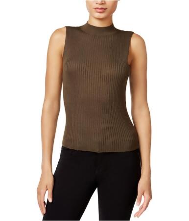 Bar Iii Womens Ribbed Knit Blouse - XL