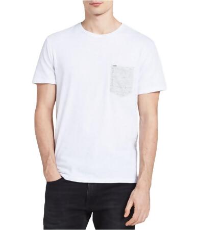 Calvin Klein Mens Dots Embellished T-Shirt - L