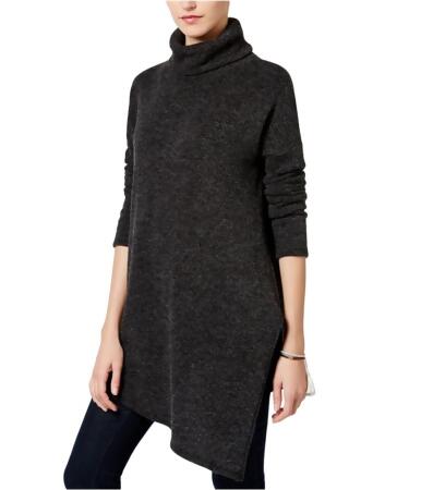 Rachel Roy Womens Asymmetrical Turtleneck Knit Sweater - XS