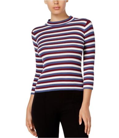 Kensie Womens Striped Knit Sweater - XS