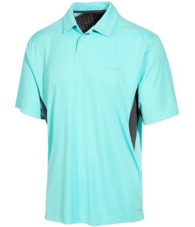Greg Norman Mens Rapichill Performance Rugby Polo Shirt - S