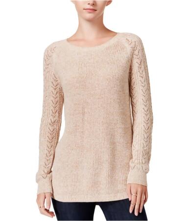 Maison Jules Womens Pointelle Knit Sweater - XL