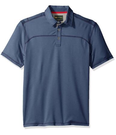 G.h. Bass Co. Mens White Water Rugby Polo Shirt - L