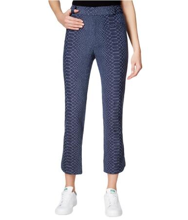 Rachel Roy Womens Textured Reptile Casual Trousers - 4