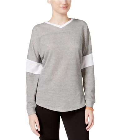 Jessica Simpson Womens Heathered Warm-Up Sweatshirt - S