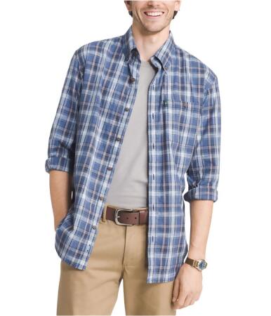 G.h. Bass Co. Mens Madawaska Ls Button Up Shirt - L