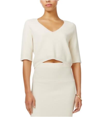 Rachel Roy Womens Crop Knit Blouse - XS