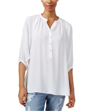 Rachel Roy Womens Retro Reverie Pullover Blouse - M