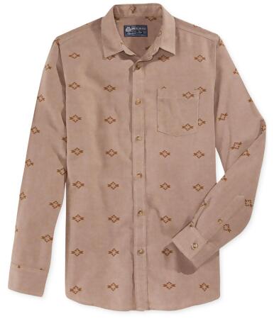 American Rag Mens Long Sleeve Button Up Shirt - S