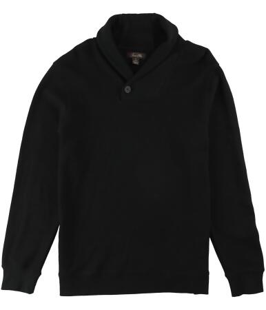 Tasso Elba Mens Textured Shawl-Collar Pullover Sweater - M