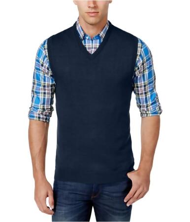 Club Room Mens Knit V Neck Sweater Vest - S