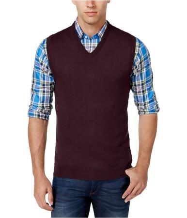 Club Room Mens Knit V Neck Sweater Vest - 2XL