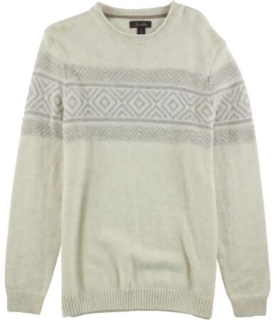 Tasso Elba Mens Crew Neck Knit Pullover Sweater - L