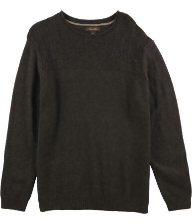 Tasso Elba Mens Duel-Textured Knit Pullover Sweater - XL