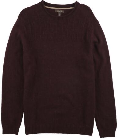 Tasso Elba Mens Duel-Textured Knit Pullover Sweater - XL