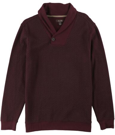 Tasso Elba Mens Shawl Collar Knit Sweater - M