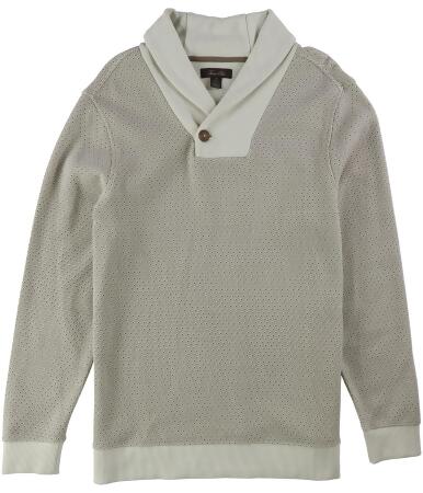 Tasso Elba Mens Shawl Collar Knit Sweater - XL