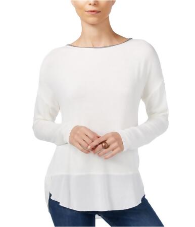 Sanctuary Clothing Womens Dillon Beaded Knit Blouse - XS