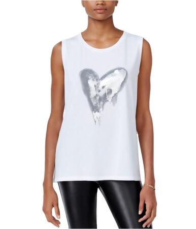 Rachel Roy Womens Dripping Heart Tank Top - S